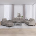 Set de canapele, 4 piese, gri taupe, textil - WALTI WALTI