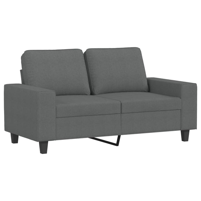 Set de canapele, 2 piese, gri închis, material textil - WALTI WALTI