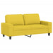 Set de canapele, 2 piese, galben deschis, textil - WALTI WALTI