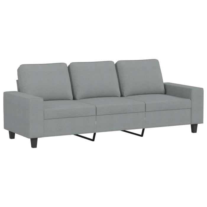 Set de canapele, 2 piese, gri deschis, material textil - WALTI WALTI