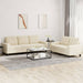 Set de canapele, 2 piese, crem, material textil - WALTI WALTI