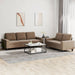 Set de canapele, 2 piese, maro, textil - WALTI WALTI