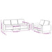 Set de canapele, 2 piese, galben deschis, textil - WALTI WALTI