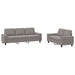 Set de canapele, 2 piese, gri taupe, material - WALTI WALTI