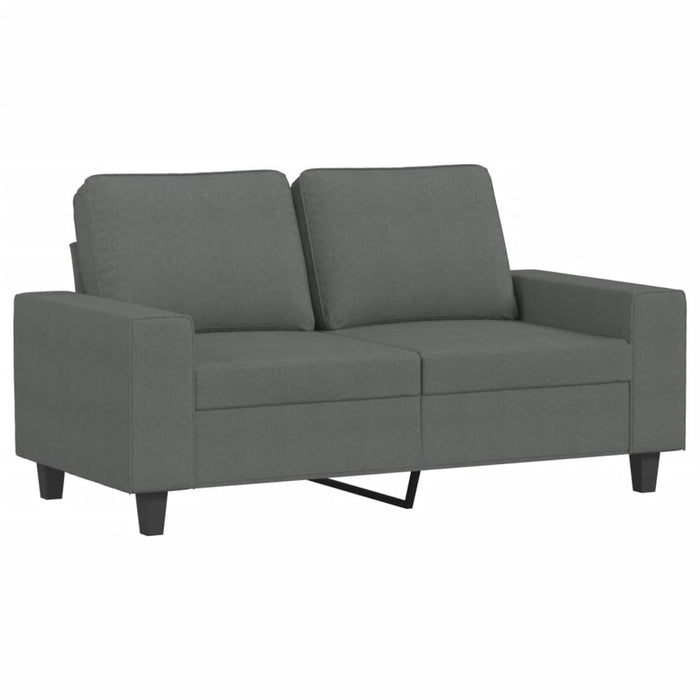 Set de canapele, 3 piese, gri închis, textil - WALTI WALTI