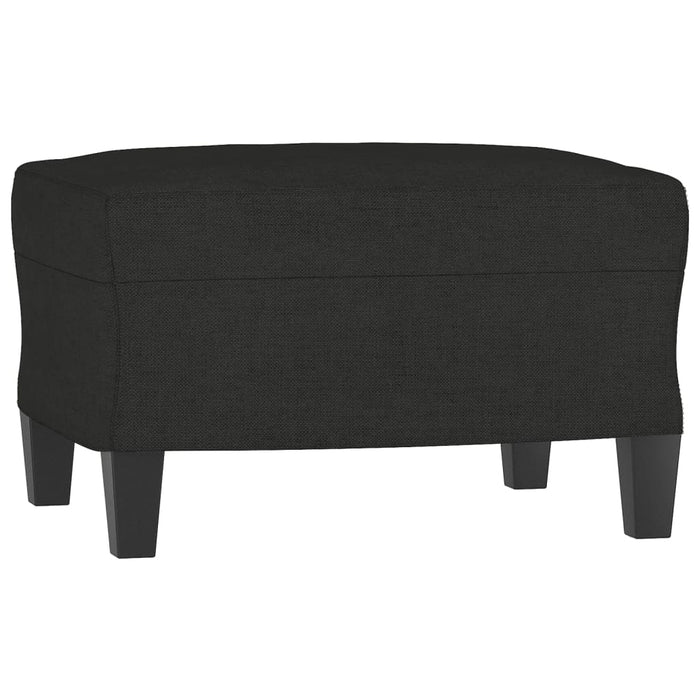 Set de canapele, 3 piese, negru, textil - WALTI WALTI