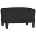Set de canapele, 3 piese, negru, textil - WALTI WALTI