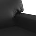 Set de canapele cu perne, 2 piese, negru, piele ecologică - WALTI WALTI