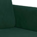 Set de canapele, 3 piese, verde închis, catifea - WALTI WALTI