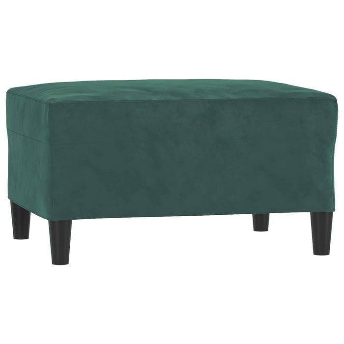 Set de canapele, 4 piese, verde închis, catifea - WALTI WALTI