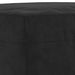Set de canapele cu perne, 4 piese, negru, catifea - WALTI WALTI