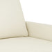 Set de canapele cu perne, 4 piese, crem, catifea - WALTI WALTI