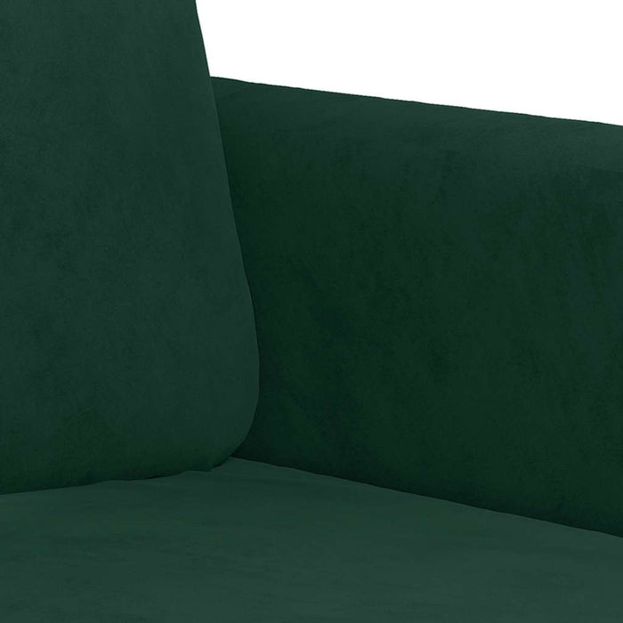 Set canapele, 2 piese, verde închis, catifea - WALTI WALTI