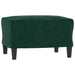 Set de canapele, 3 piese, verde închis, catifea - WALTI WALTI