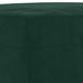 Set de canapele, 3 piese, verde închis, catifea - WALTI WALTI