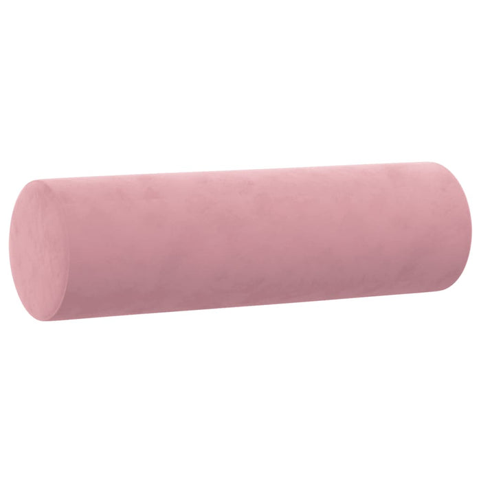 Set canapea cu perne, 2 piese, roz, catifea - WALTI WALTI