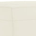 Set de canapele cu perne, 3 piese, crem, catifea - WALTI WALTI
