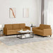 Set canapea 2 piese, maro, catifea - WALTI WALTI