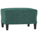 Set de canapele, 3 piese, verde închis, catifea - WALTI WALTI