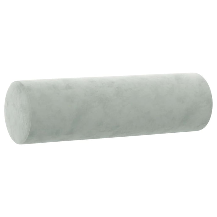 Set canapea cu perne, 2 piese, gri deschis, catifea - WALTI WALTI