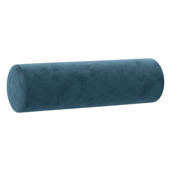 Set de canapele cu perne, 2 piese, albastru, catifea WALTI