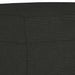 Set de canapele cu perne, 4 piese, negru, textil - WALTI WALTI