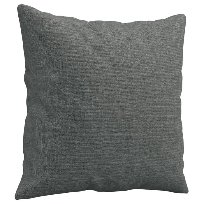 Set de canapele cu perne, 4 piese, gri închis, material textil - WALTI WALTI