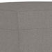 Set de canapea cu perne, 3 piese, gri taupe, material textil - WALTI WALTI