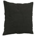 Set de canapele cu perne, 2 piese, negru, material textil - WALTI WALTI