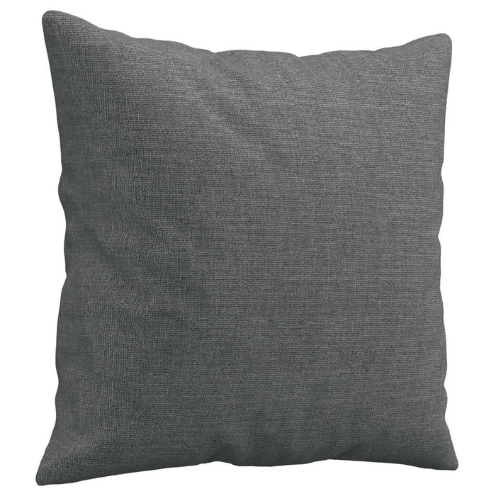 Set de canapele cu perne, 3 piese, gri închis, textil - WALTI WALTI
