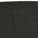 Set de canapele cu perne, 3 piese, negru, textil - WALTI WALTI