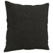 Set de canapele cu perne, 3 piese, negru, textil - WALTI WALTI