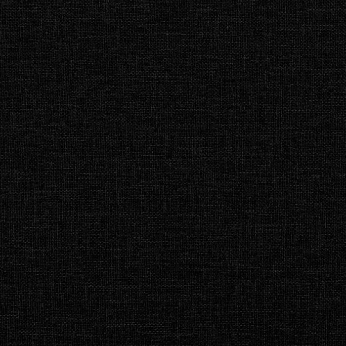 Set de canapele cu perne, 3 piese, negru, textil - WALTI WALTI
