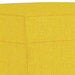 Set de canapele cu perne, 3 piese, galben deschis, textil - WALTI WALTI