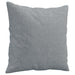 Set de canapele cu perne, 2 piese, gri deschis, material textil - WALTI WALTI