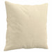 Set de canapele cu perne, 2 piese, crem, material textil - WALTI WALTI