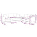 Set de canapele cu perne, 2 piese, maro, textil - WALTI WALTI