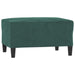 Set de canapele cu perne, 4 piese, verde închis, catifea - WALTI WALTI