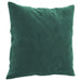 Set canapea cu perne, 4 piese, verde închis, catifea - WALTI WALTI
