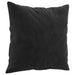 Set de canapele cu perne, 4 piese, negru, catifea - WALTI WALTI
