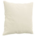 Set de canapele cu perne, 4 piese, crem, catifea - WALTI WALTI