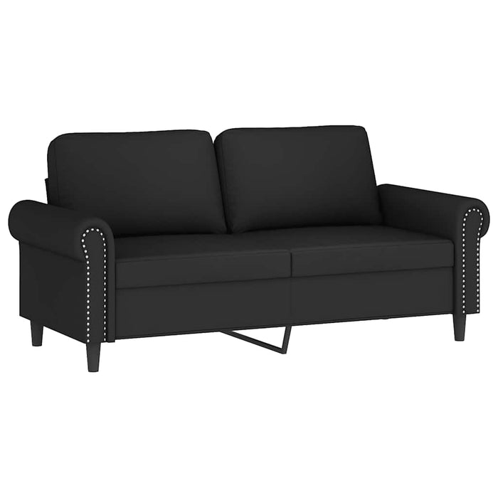Set canapea cu perne, 2 piese, roz, catifea - WALTI WALTI