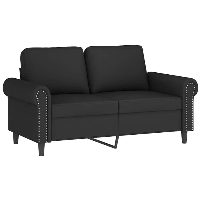Set canapea cu perne, 2 piese, roz, catifea - WALTI WALTI