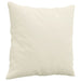Set de canapele cu perne, 2 piese, crem, catifea - WALTI WALTI