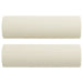 Set de canapele cu perne, 3 piese, crem, catifea - WALTI WALTI