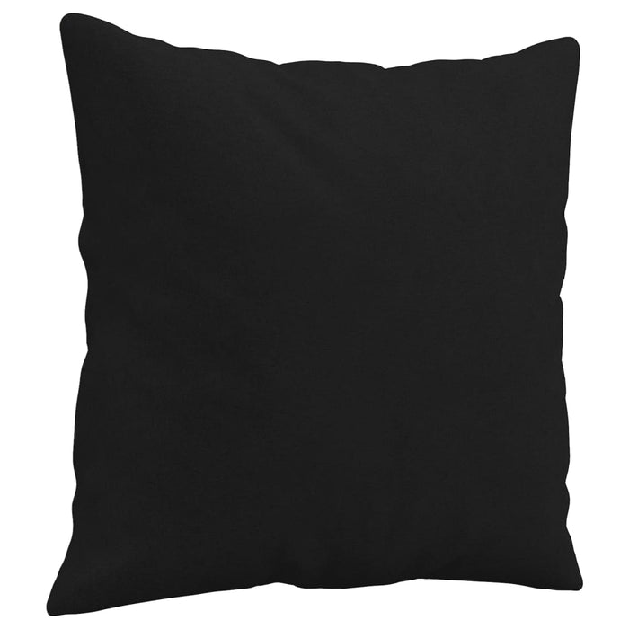Set de canapele cu perne, 4 piese, negru, microfibră - WALTI WALTI