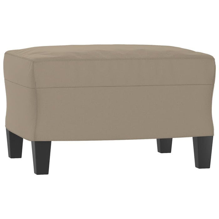 Set de canapele cu perne, 3 piese, gri taupe, microfibră - WALTI WALTI