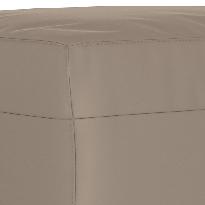 Set de canapele cu perne, 3 piese, gri taupe, microfibră - WALTI WALTI