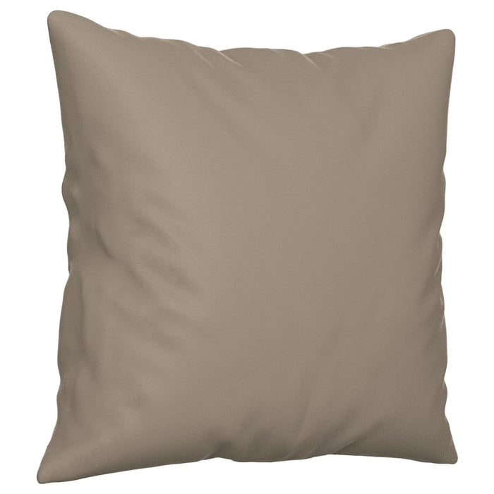 Set de canapele cu perne, 2 piese, gri taupe, microfibră - WALTI WALTI