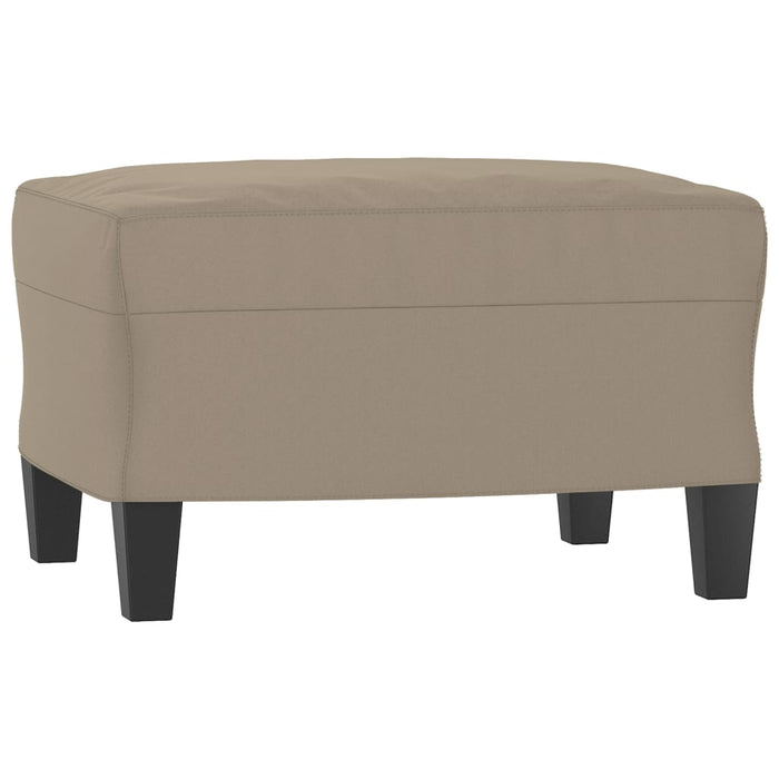 Set de canapele cu perne, 3 piese, gri taupe, microfibră - WALTI WALTI